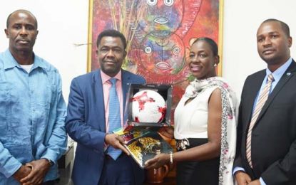 FIFA Director visits Guyana, meets Sports Minister