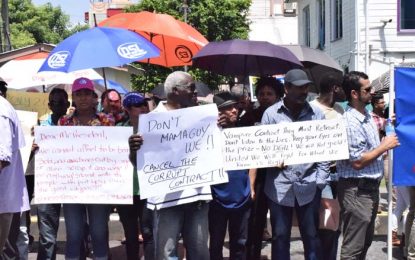 Second parking meter protest…Businesses, workers demand total scrapping