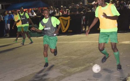 West Demerara /East Bank Demerara Guinness Competition…Group stage conclusion and quarter-finals on this evening