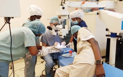 US Ophthalmologist conducts upgraded skills training programme at GPHC