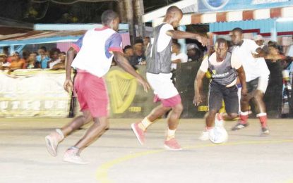 Berbice Zone Guinness ‘Greatest of the Streets’ Competition…Outsiders, Kings, Gunners and M/cony contested semi-finals