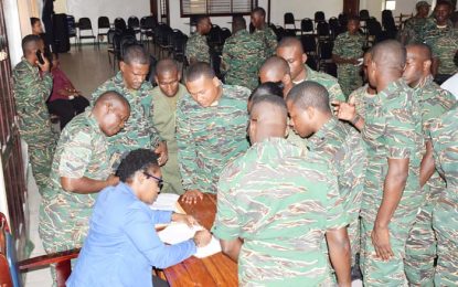 CH&PA consults soldiers on housing solutions