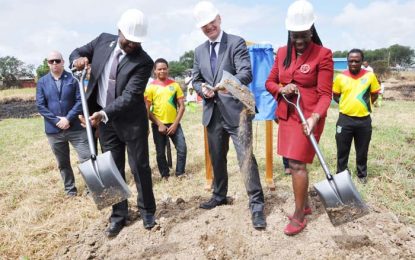 Infantino leads sod turning ritual at Guyana’s FFP National Training Centre