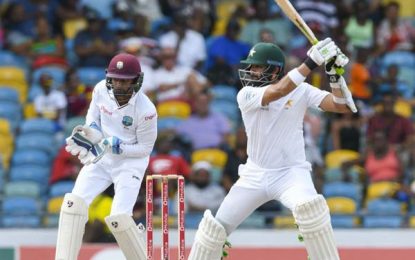 Windies fight back late after costly blemishes