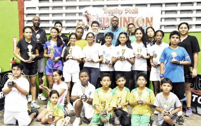 Trophy Stall Annual Independence Badminton tournament 2017 concludes