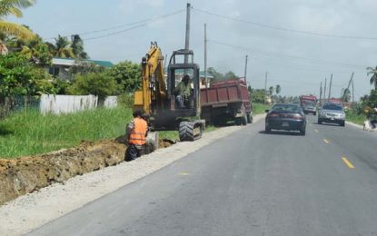 US$46.8M West Dem. Road Expansion Project…Contractors have eight months to complete remainder