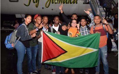 STEM Guyana team returns home