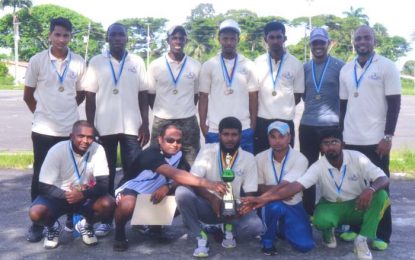 CARICOM win the Ministry of the Presidency Tapeball competition