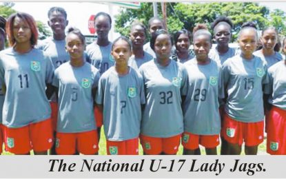 Lady Jags getting ready for CONCACAF Caribbean Female U17 Qualifiers