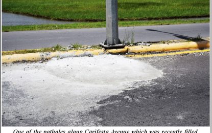 Ministry completes assessment into Carifesta Ave.  potholes