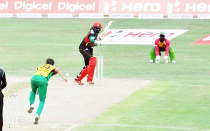 Hero CPL t20 cricket…Gayle, careless batting sink Warriors to 2nd defeat in USA