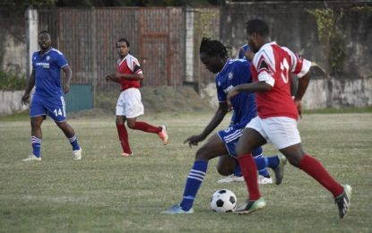 Corona Invitational football tournament, round 4 action at GFC…Police shoot 12 past Black Pearl, Northern Rangers upset Pele 3-0