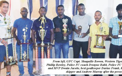 Corona invitational football tournament  Top teams receive trophies and Cash prizes