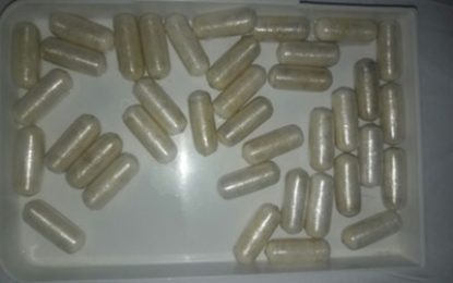 Cocaine swallower excretes 86 pellets