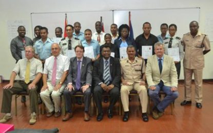 16 police officers graduate from ‘Capacity building training’