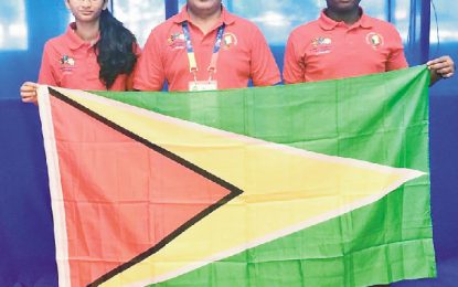 Guyanese Badminton players bow out at quarterfinal phase to powers Brazil