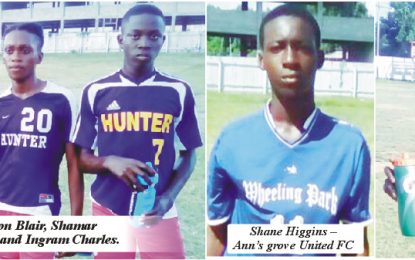 GFF/NAMILCO Thunderbolt Flour Power U-17 League – EDFA… Buxton Stars wallop BA Paradise; Ann’s Grove  needle Plaisance; Golden Stars beat BVTU