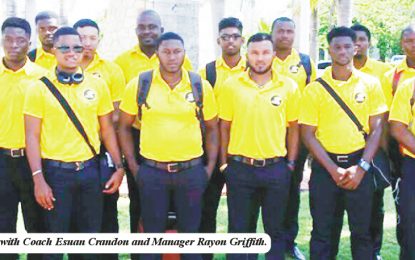 Guyana depart for ABCA Independence  Tri-Nation T20 in Antigua