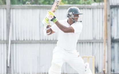 GCB/CGI 3-day Franchise League… Chanderpaul hit undefeated  53 on truncated day at Tuschen