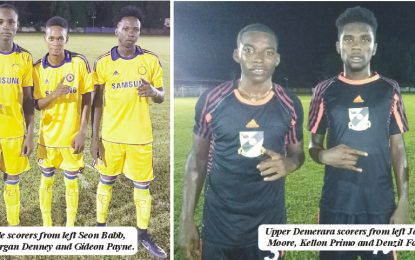 GT Beer Super Cup final decided… Upper Demerara come-from-behind to stun Georgetown 3-1