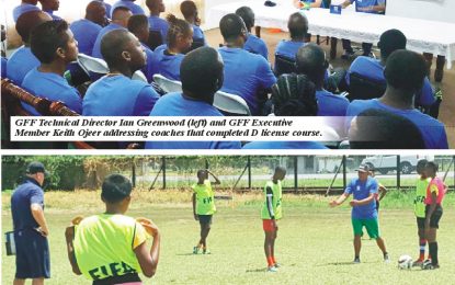 GFF successfully concludes  CONCACAF D licence course
