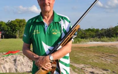 GuyanaNRA 150th Anniversary Individual Shoot-Off…Irishman David Calvert is the champ, beats Lennox Braithwaite by 2 points