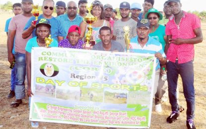 Region Three claim softball title  at CORE Inter Region day of sports