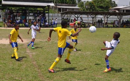 EBFA/Ralph Green U-11 League…Mocha Champs, Diamond United, Samatta Point & Herstelling win