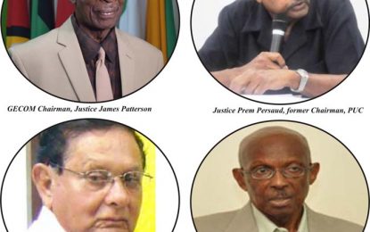 GECOM Chairman appointment…Granger breaks his own age policy