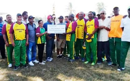 Florida Guyana Hope Inc hands over US $21,500 to local chapter