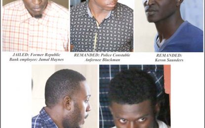 Alleged Republic Bank robbers granted $500,000 bail each