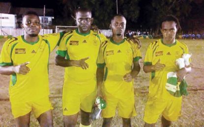 GT BEER/BFA/Candy Boss Eight-a-side Football in Berbice continues