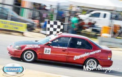 Race driver Narine Dasrat making Berbice proud