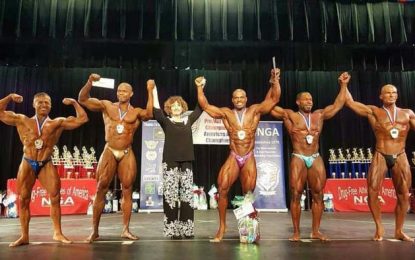 Reigning Mr. Guyana Bruce Whatley wins NGA Pro Universe