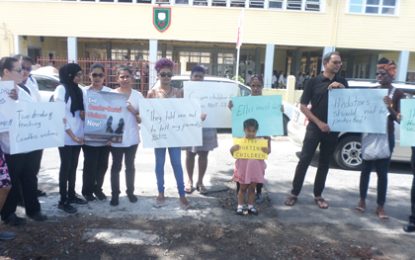 School Sexual Abuse allegations…Concerned citizens retaliate with protest action