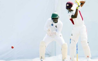 CWI Digicel Regional 4-day C/Ships…Hodge, Carty share unfinished century stand as Hurricanes take first-day advantage