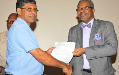 Nand Persaud invests $40M in UG Tain Campus for soil testing lab