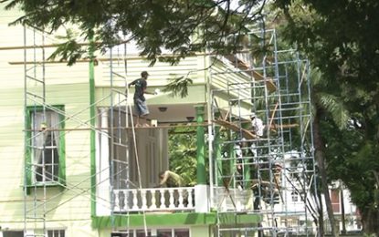 Repainting of State House…Govt. wrong to ‘desecrate’ state buildings with partisan colours