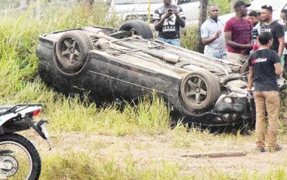 GMRSC’s King of the Strip drag race meet…12 seconds champion Vivek Joshi’s crash curtails event