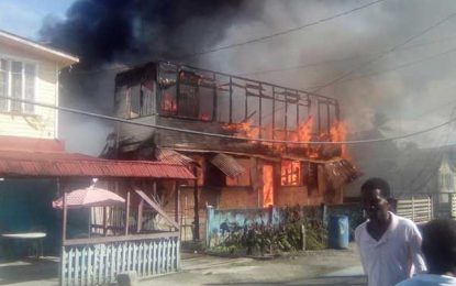 Plaisance fire destroys hotel, two houses