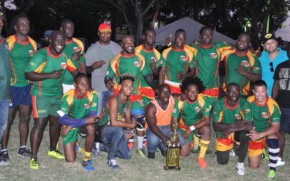 Hairoun Beer/GRFU 7s Tourney…Hornets sting T&T’s Harvard in Final