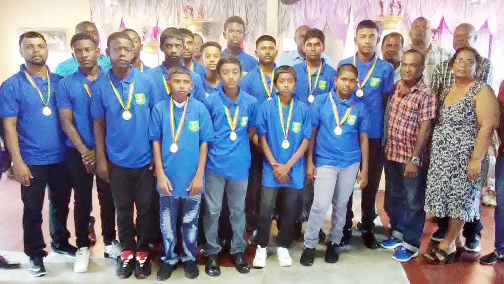BCB and RHTY&SC honours Berbice Under-15 Team – Kaieteur News