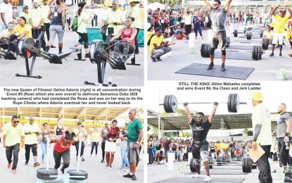 Kares Guyana Fitness Challenge 2018…Dillon Mahadeo still the fittest for 3rd successive year; Delice Adonis is new Queen