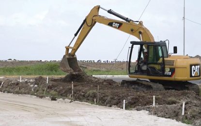 Work on Kitty roundabout progressing