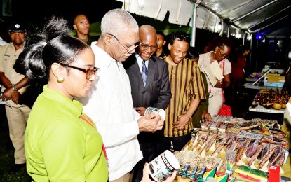 Linden has the capability to advance by leaps and bounds -President Granger at Trade Fair