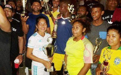 Port Mourant Training Center 1 win Aswell Mohabir Volleyball Competition in Berbice – Corriverton Jets win female title