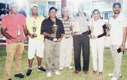 Maurice Solomon wins Muneshwers Travel Agency 10th Annual Golf Tournament