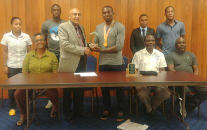 GOA honours Commonwealth Games gold medalist Doris