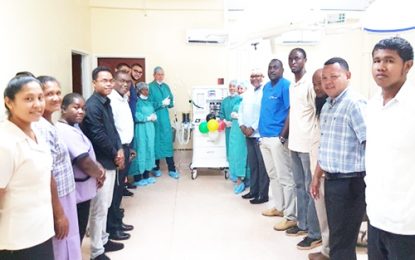 Region One gets anesthesia machine