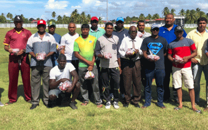 Twenty more Cricket Clubs receive Cricket balls from Berbice Cricket Board – 70 Clubs benefit to date with $800,000 worth of balls